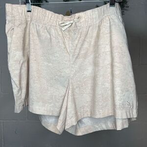 The North Face | women tan lightweight shorts